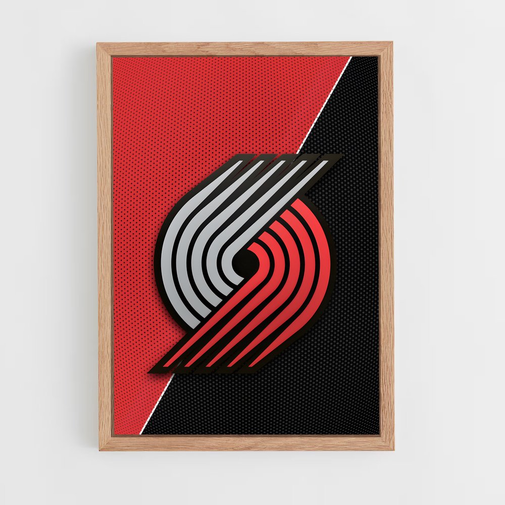 Poster Trail Blazers Spirit – affiche Basketball (vue 4)